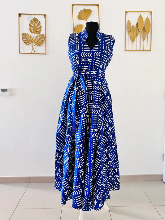 Robe Wax Africaine Taille M