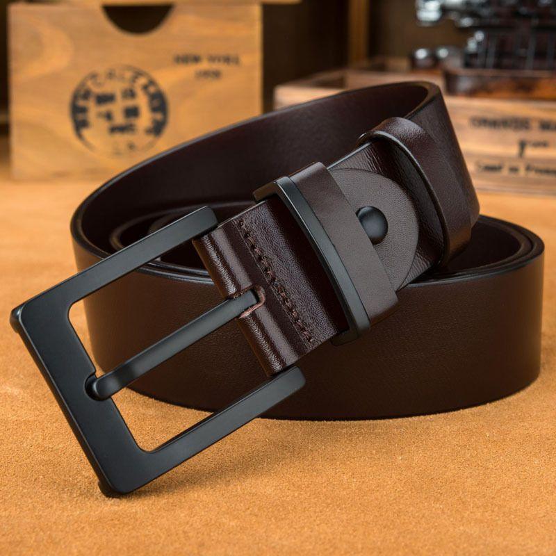 Ceinture Homme Cuir Noir T38/44
